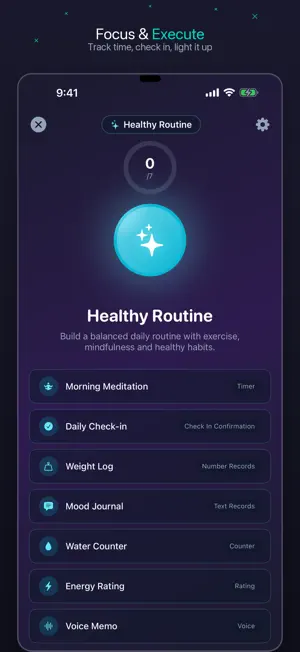 BeAct - Goal & Plan & Action screenshot 3
