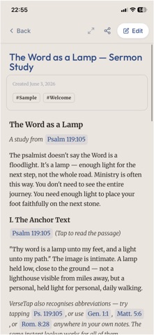 VerseTap screenshot