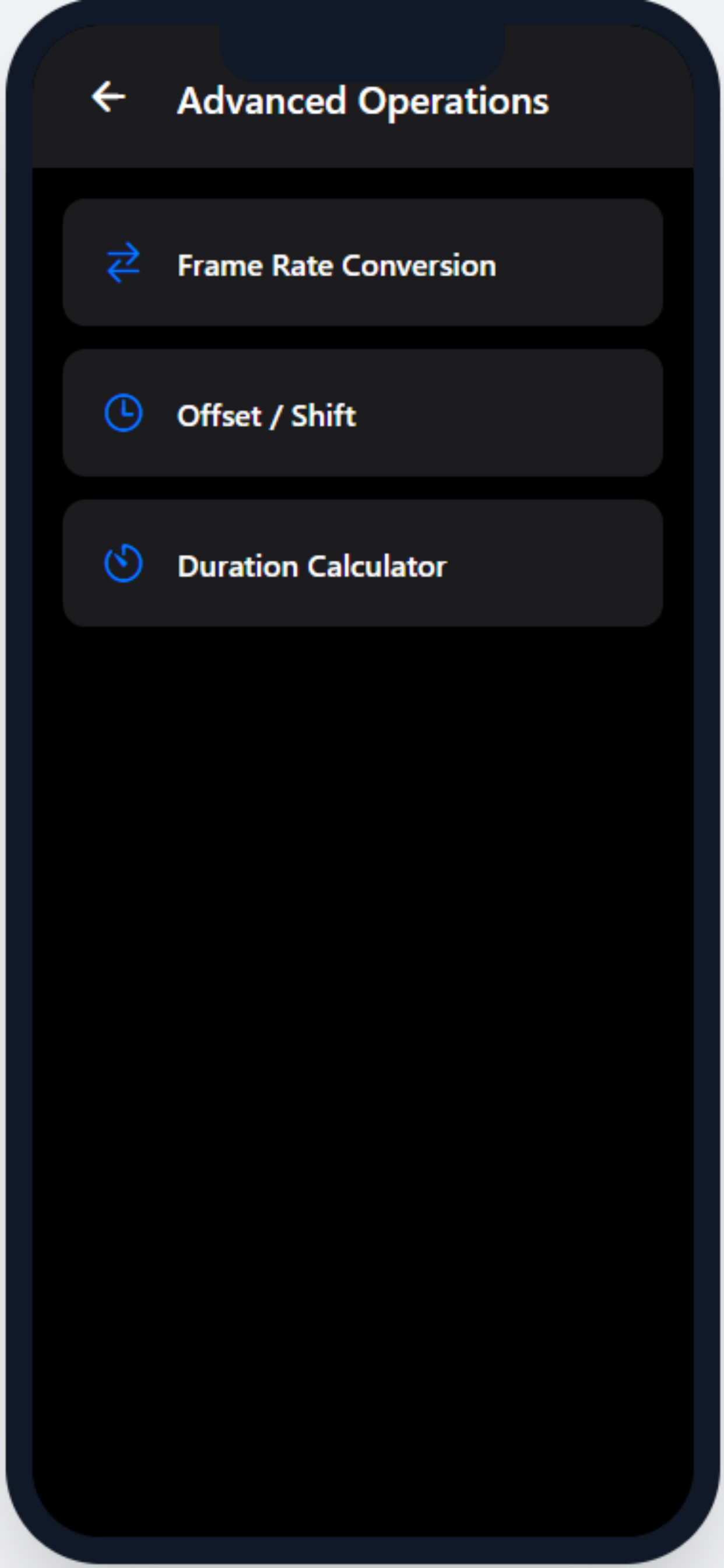 Timecode Tools