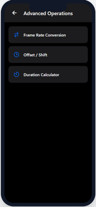Timecode Tools Screenshot 3 of 3