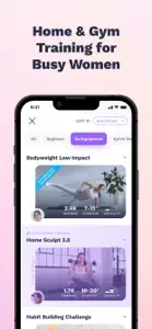Nüli - Home & Gym Workouts screenshot #3 for iPhone