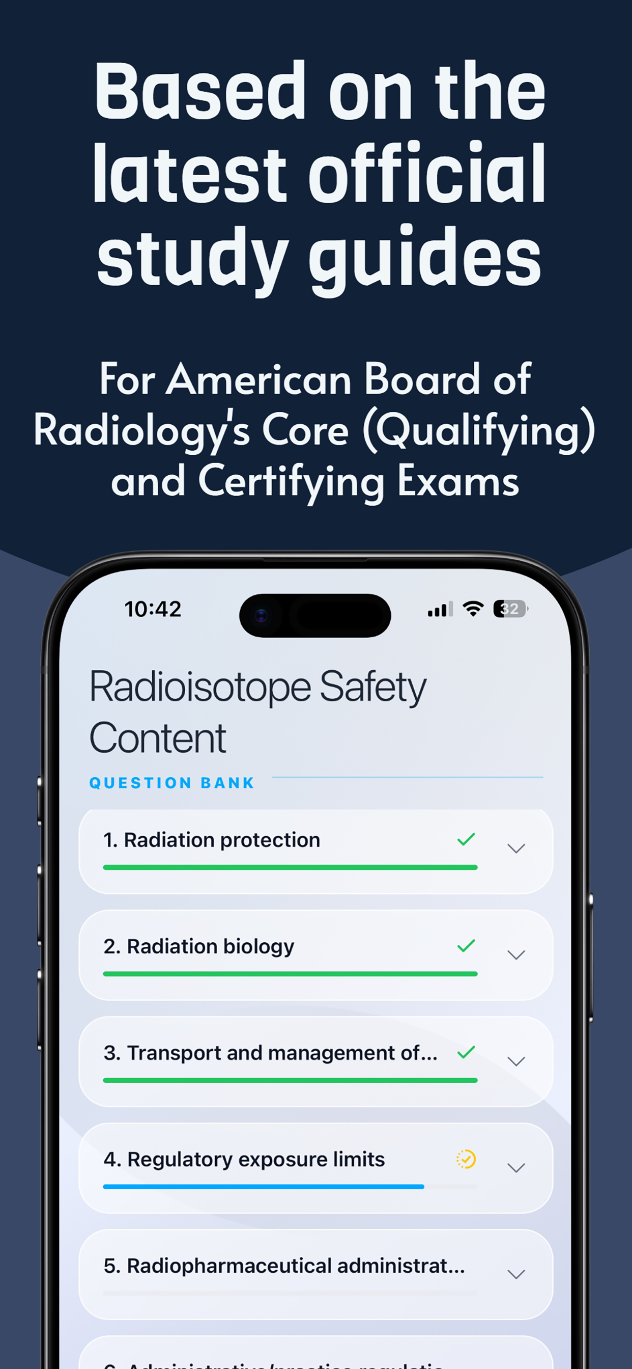 Radiology Core QBank: NIS RISC