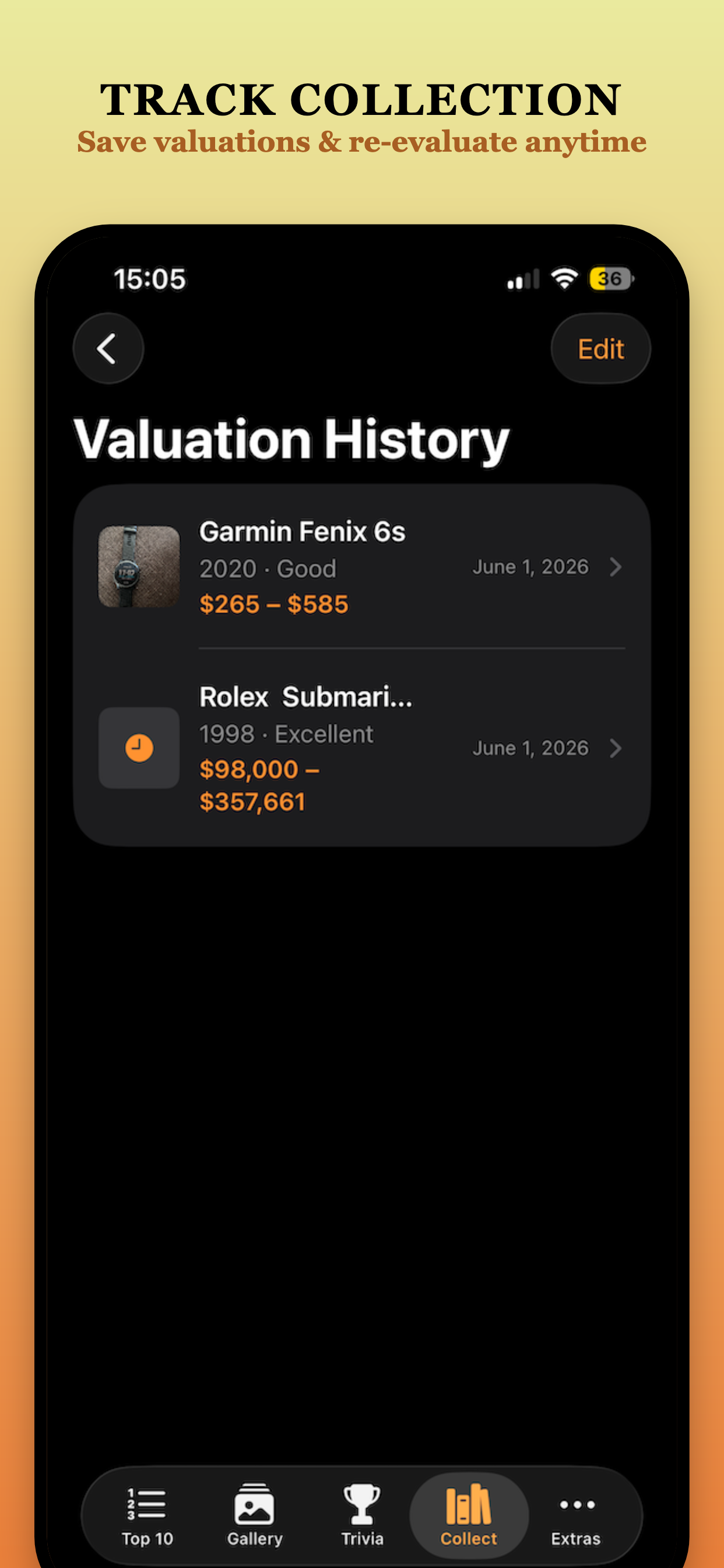 Watch Collectors Club screenshot 3