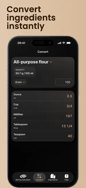 Baking Calculator & Converter screenshot 3
