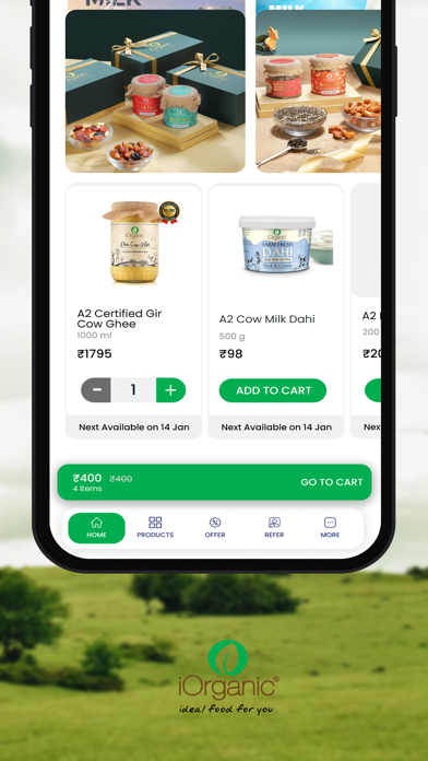 iOrganic: A2 Milk & More Screenshot