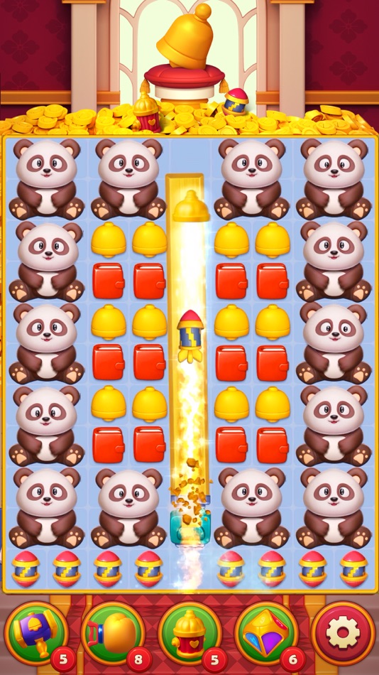 #4. Castle Crush-Match 3 (iOS) 由: KIWI MIBO NETWORK TECHNOLOGY CO.,LIMITED