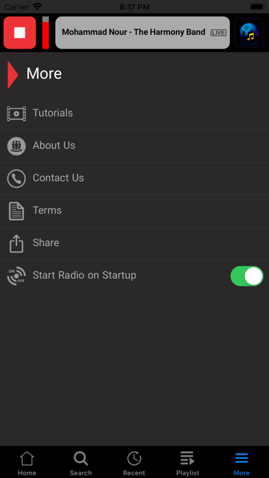 Islamic Music Radio Network Screenshot