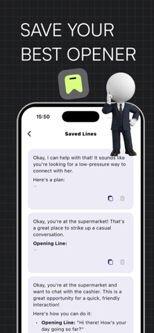 Frenchy Conversation Starters iPhone screenshot