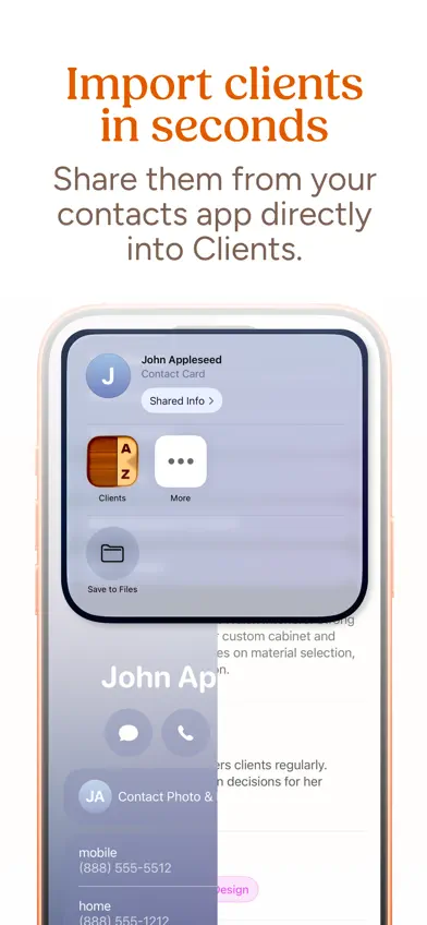 Clients – Contacts & Projects screenshot 5