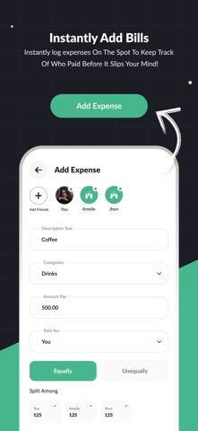 Split Expense Tracker screenshot