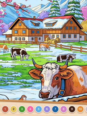 Barn Color: Farm Painting iPad screenshot