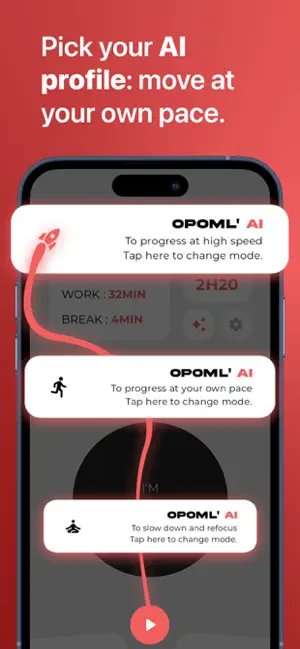 oPomly - Pomodoro AI & Focus screenshot 3