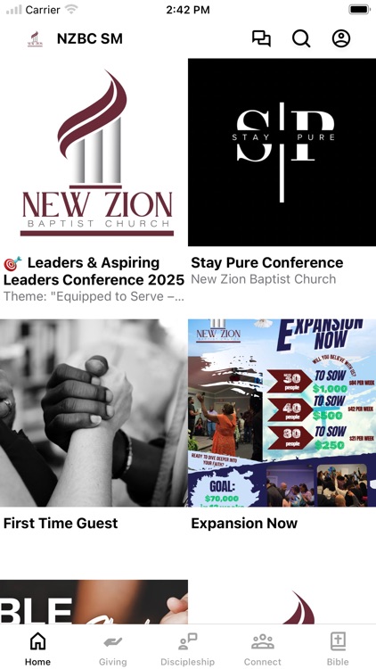 New Zion Baptist Church SM