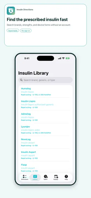 Insulin Directions screenshot 2