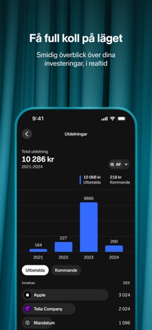 Nordnet: Aktier & Fonder iPhone screenshot 5