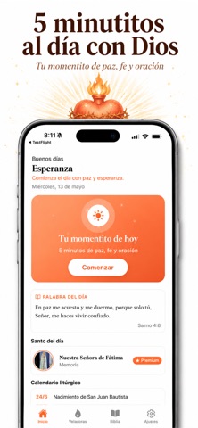 Esperanza: Biblia y Rosario iPhone screenshot