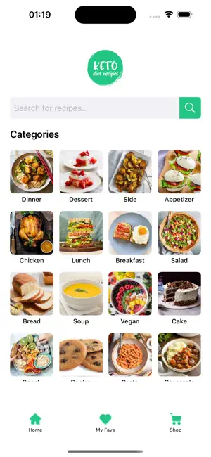 Keto Diet Recipes Pro screenshot 1