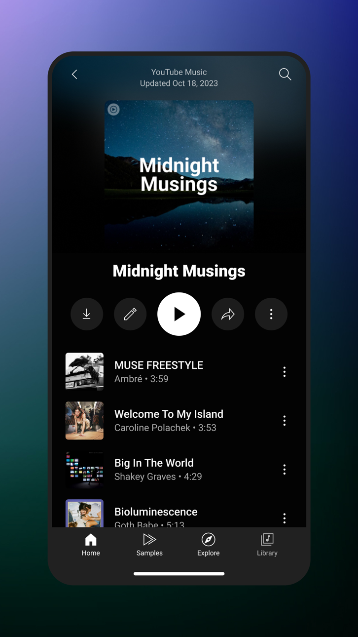 YouTube Music Ultimate screenshot 4 - iOS app interface