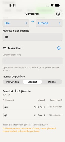 Mărimi Clare Screenshot 2 of 5