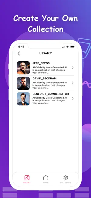 AI Celebrity Voice Generated screenshot 3