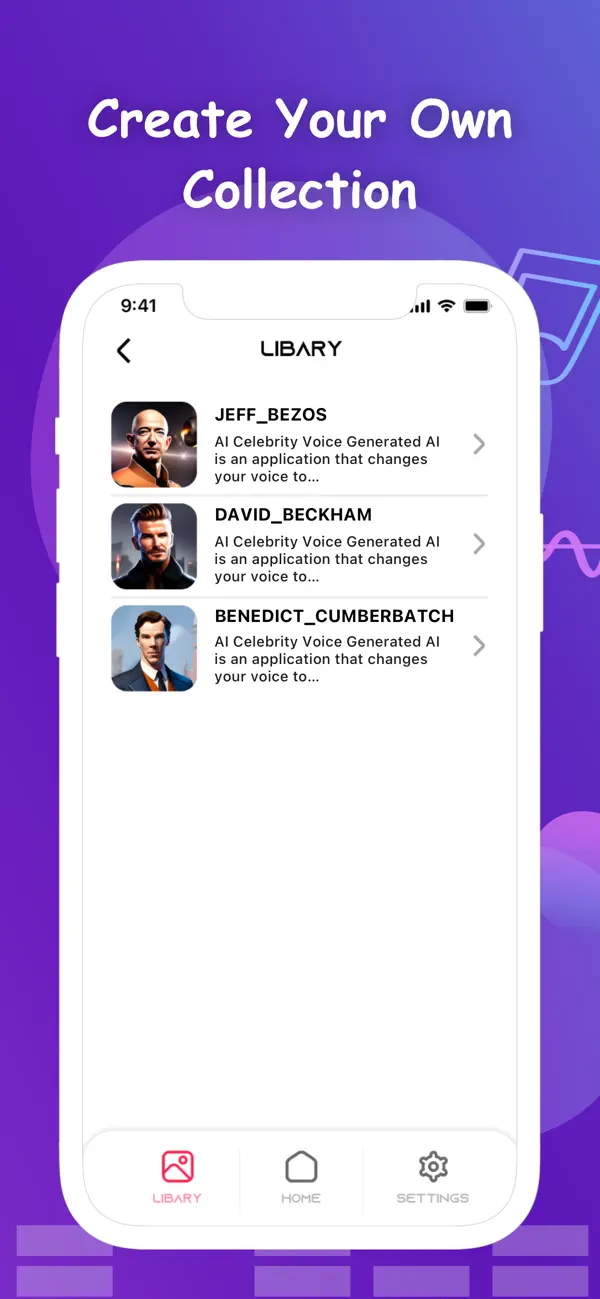 Screenshot #3 pour Text To Speech Celeb Voice AI