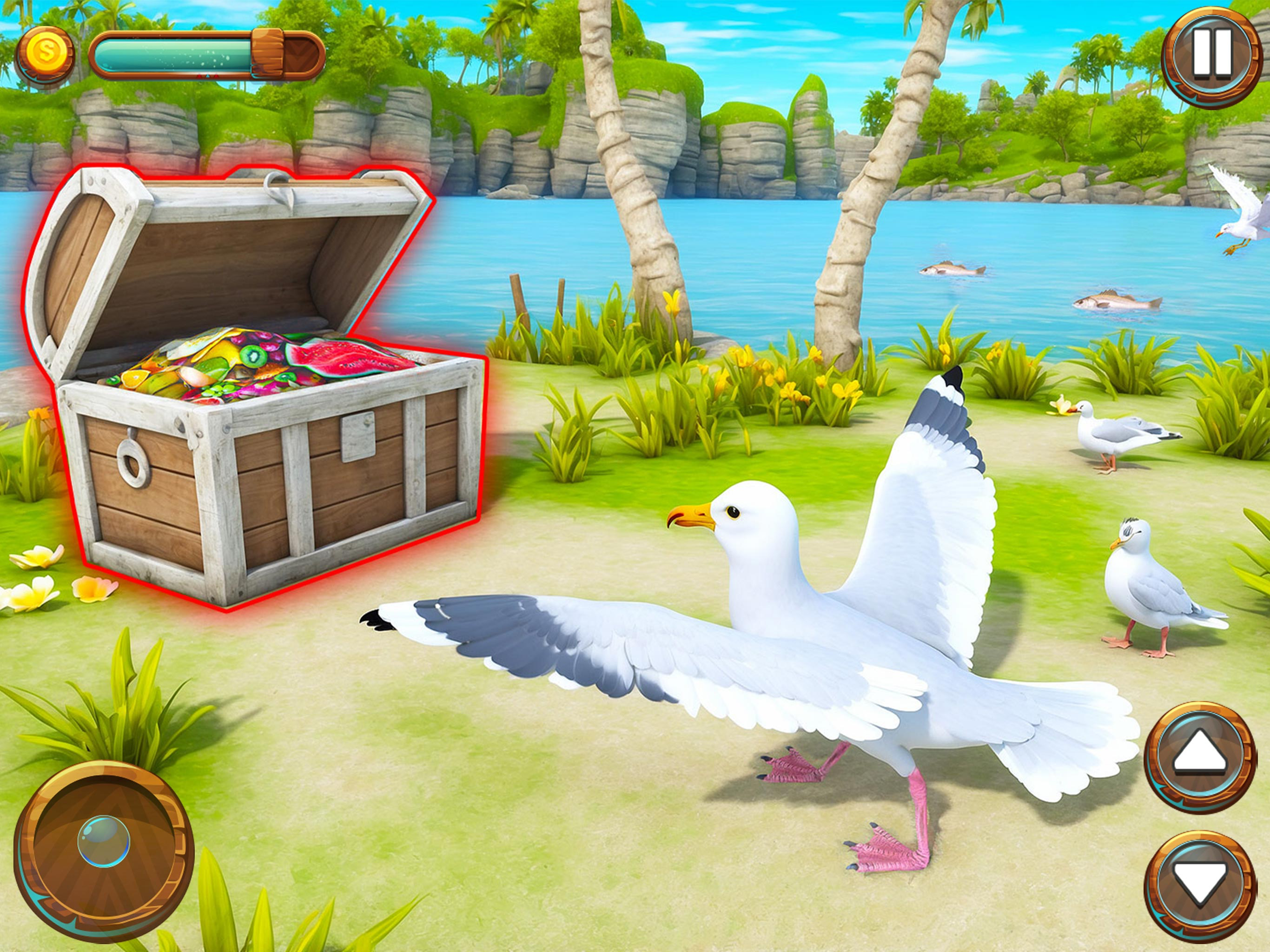 Seagull Bird Life Simulator