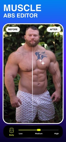 Body Editor: Slim & Muscle App screenshot