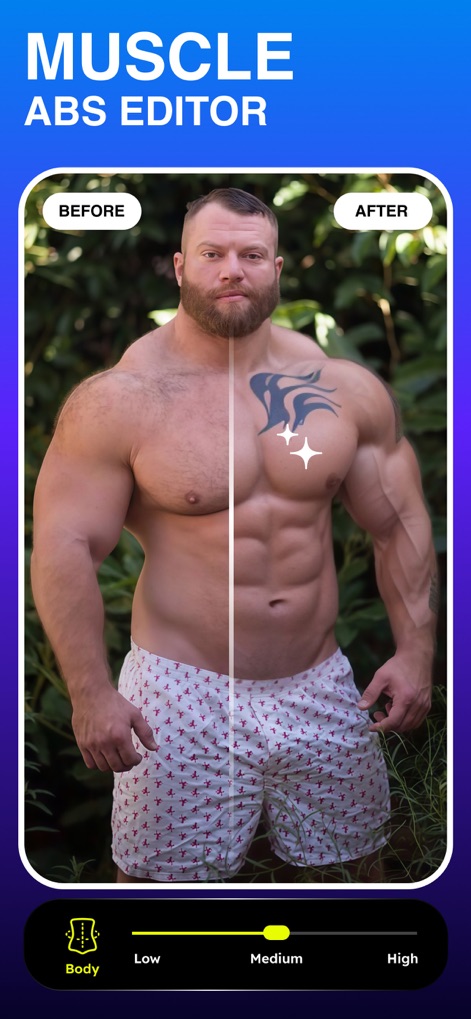 Body Editor: Slim & Muscle App - Photo & Video App | MWM