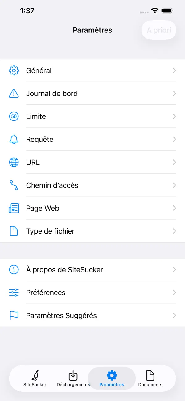 Screenshot #3 pour SiteSucker