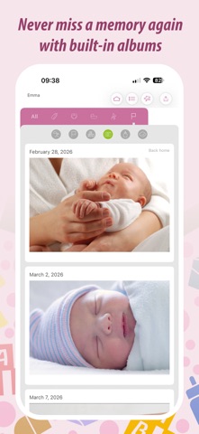 Baby Tracker Pro (Newborn Log) iPhone screenshot