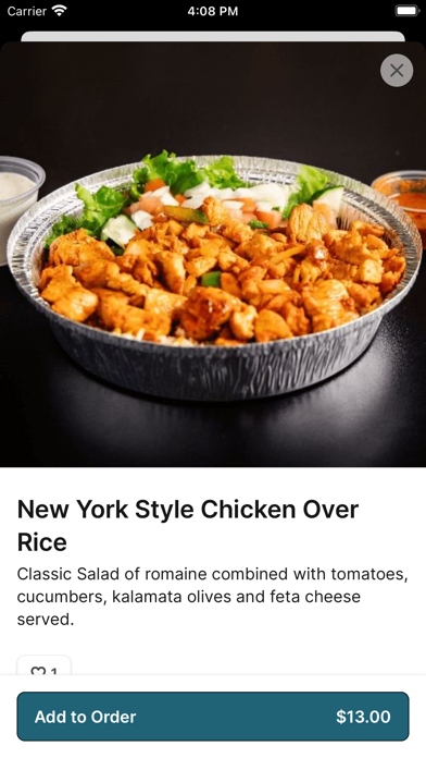 ichop To Go iPhone screenshot 3 - Food & Drink app