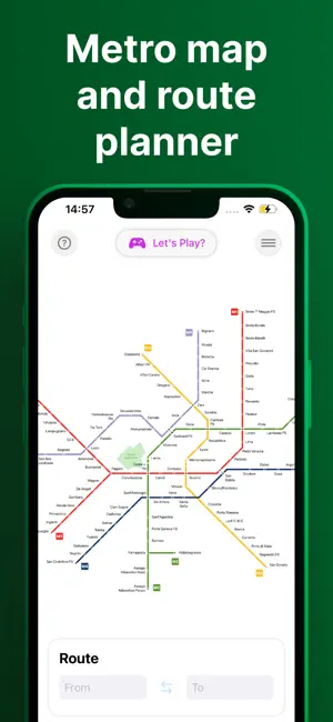 Metro Italy: Offline City Map screenshot 1