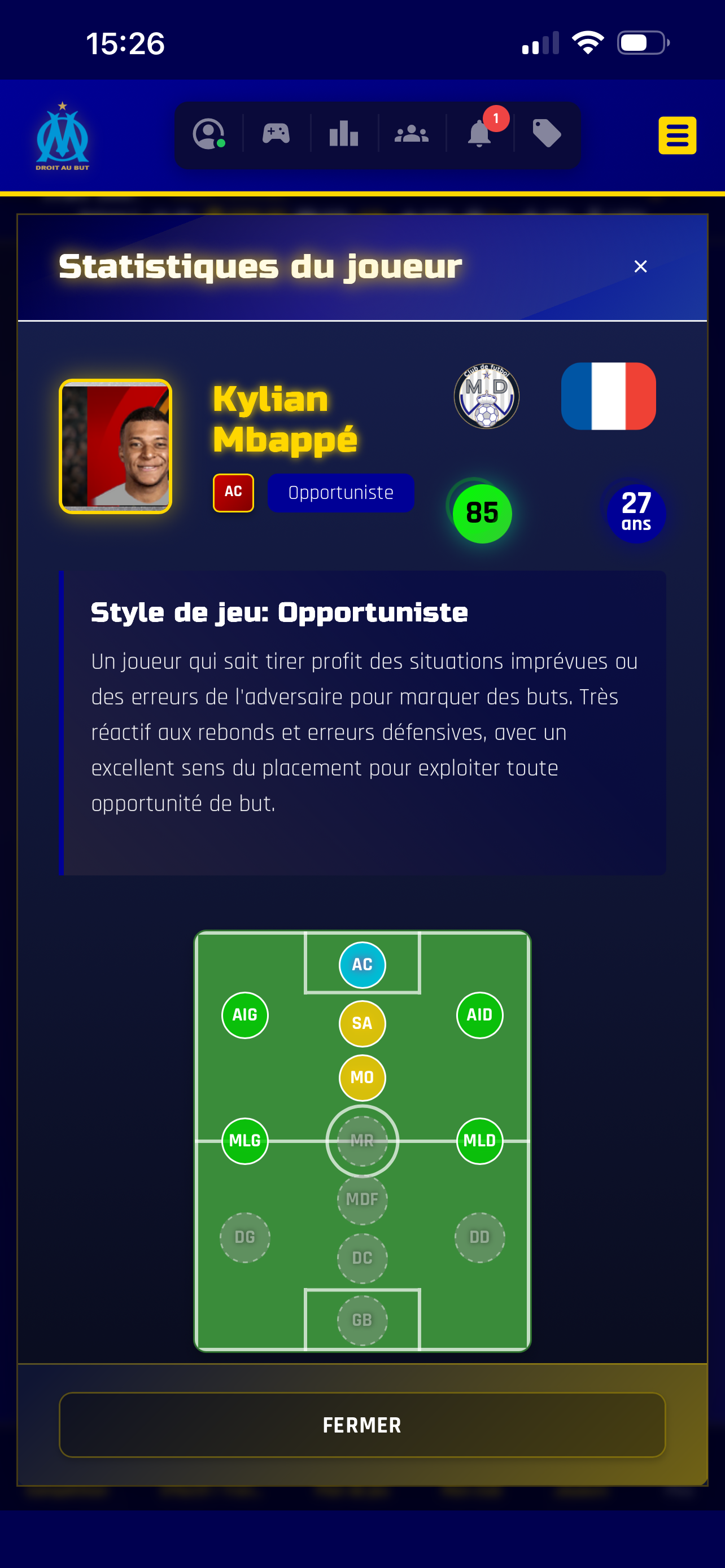 Master League screenshot 6