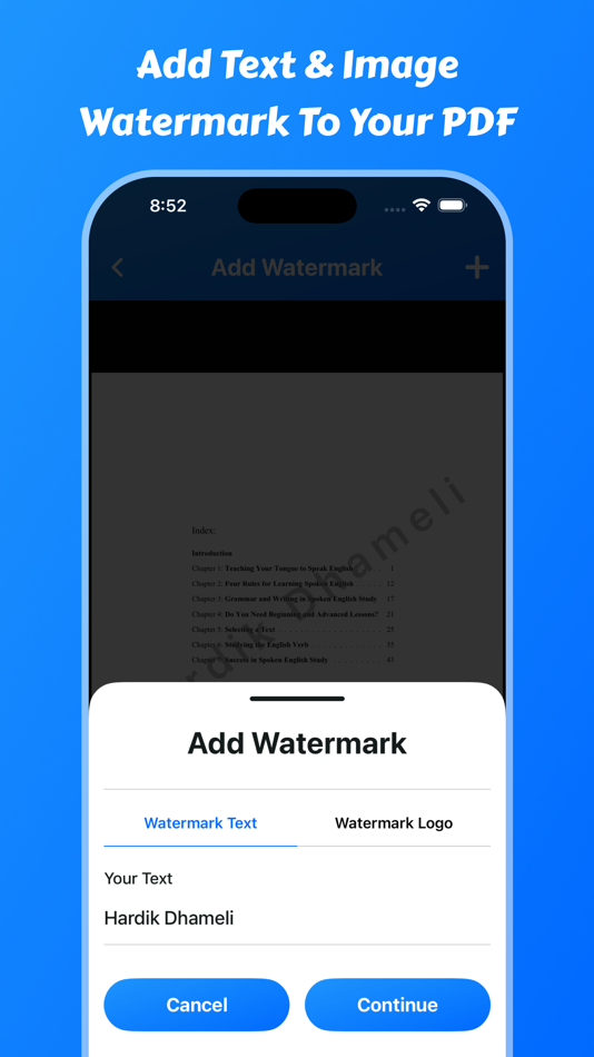 #4. PDF: Lock & Unlock (iOS) By: Hardik Dhameliya