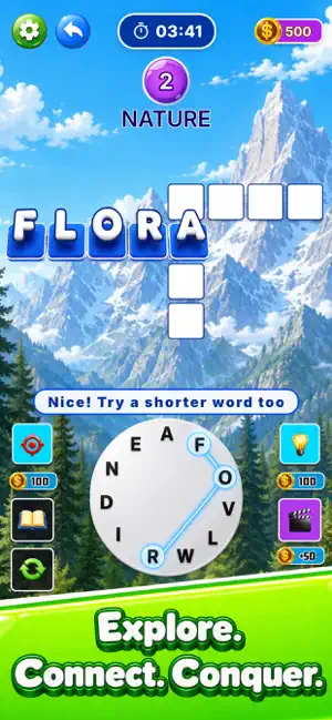Word Circle: Crossword Puzzle screenshot 1