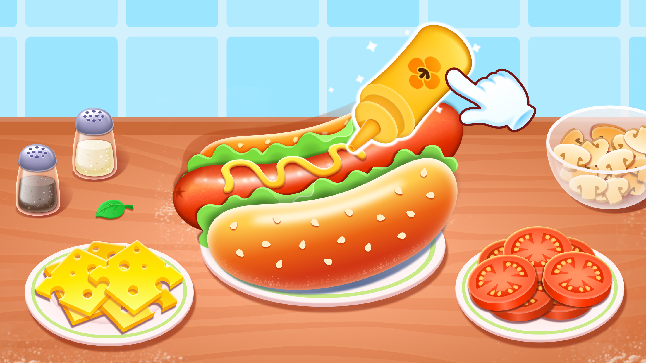 Hot Dog - Cooking Kids Games