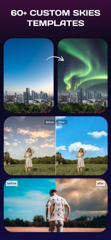 Sky Changer AI : Sky Editor iPhone screenshot