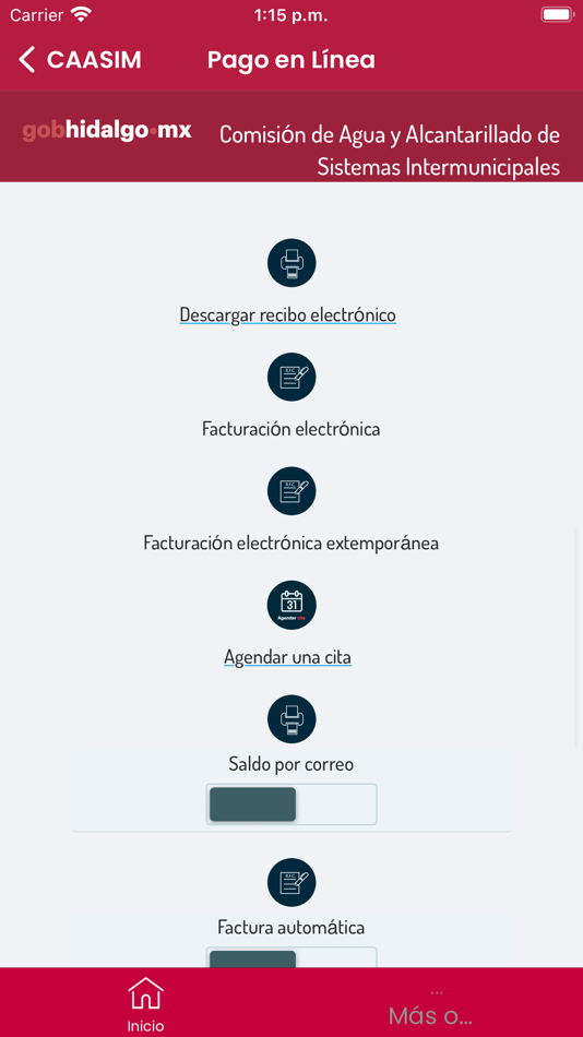 #6. CAASIM (iOS) By: Gobierno del Estado de Hidalgo