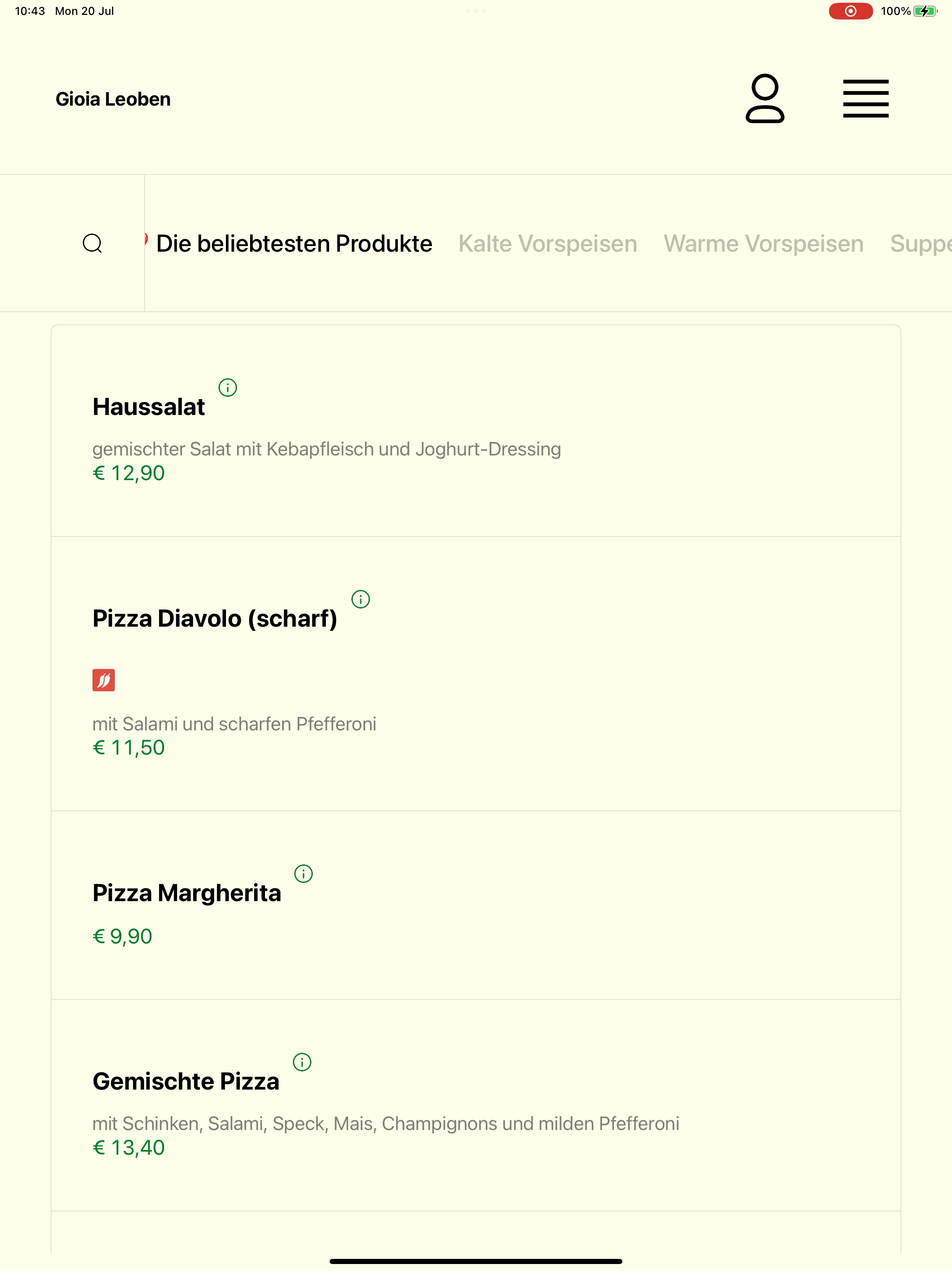 Gioia Leoben screenshot 14