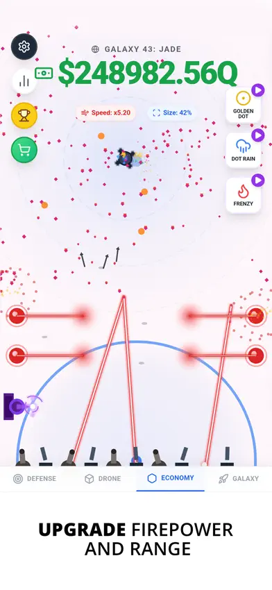 Idle Dot Shooter! screenshot 2