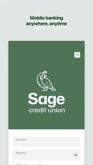 Sage CU screenshot 1