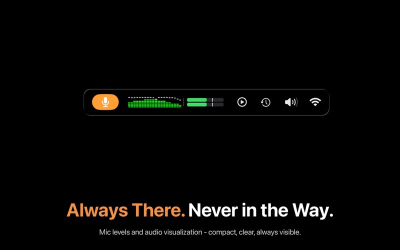 SoundBar: Mic & Audio Monitor screenshot