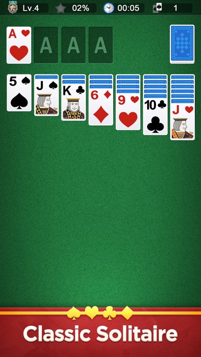 Screenshot #1 pour Solitaire classique．