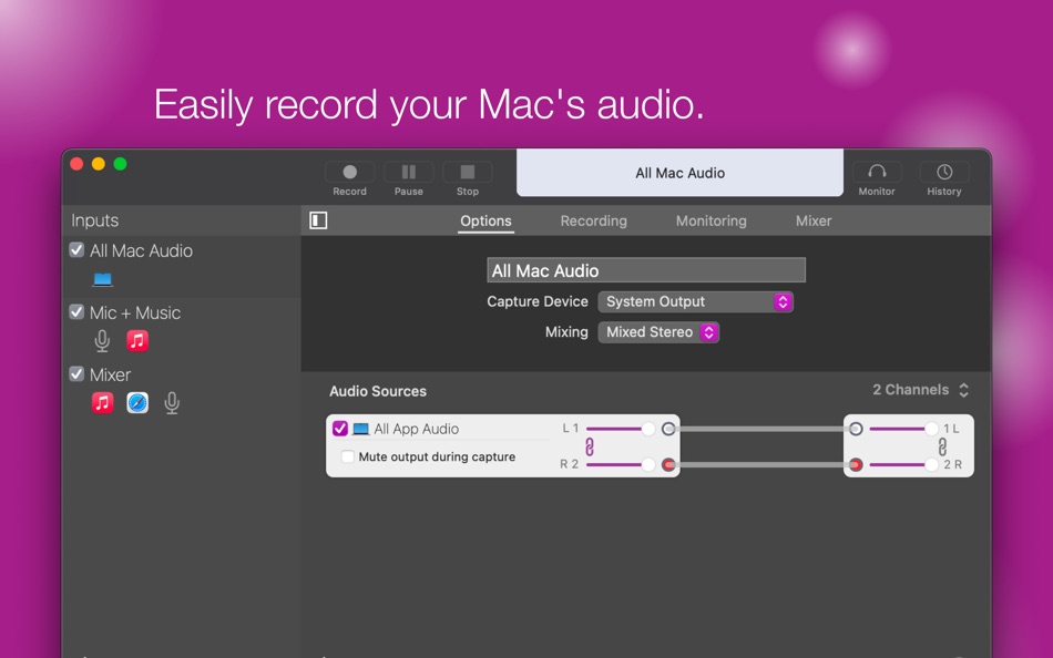 #1. Sound Siphon (macOS) 来自: Dominic Feira