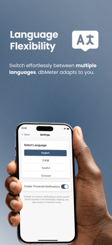 dbMeter - Decibel Level Meter Screenshot 7 of 7