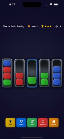Color Block Sort Puzzle screenshot