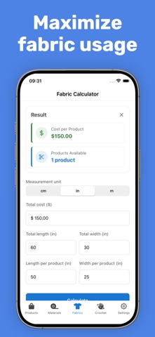 Craft Calculator - Tecydo Screenshot 2 of 7