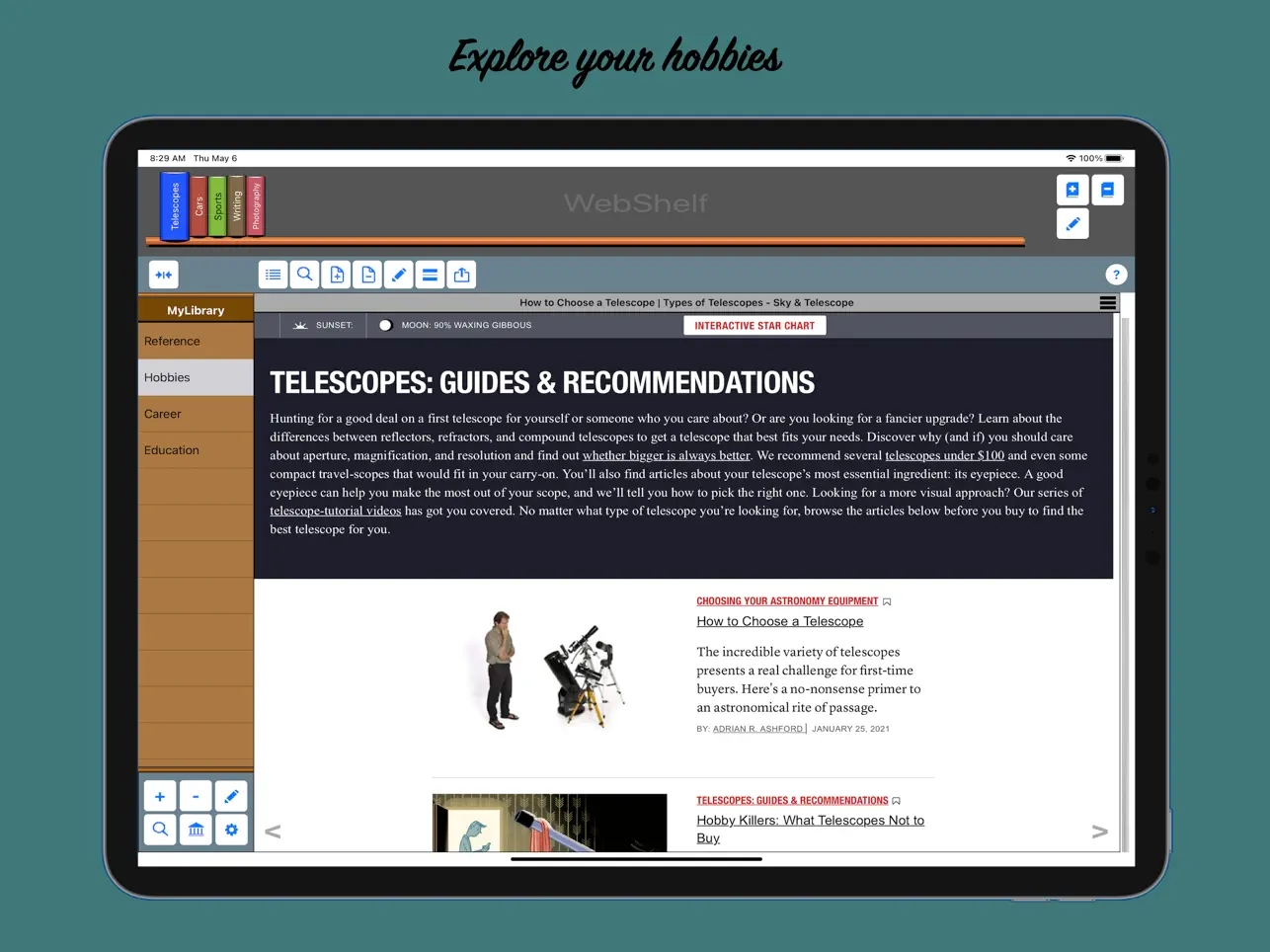 Screenshot #6 pour WebShelf