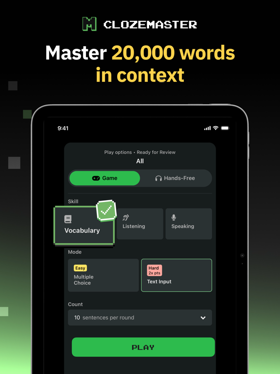 Screenshot #6 pour Clozemaster: Apprendre langues
