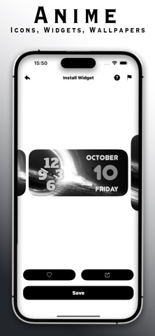 Anime Theme: Icons, Widgets Screenshot 4 of 5